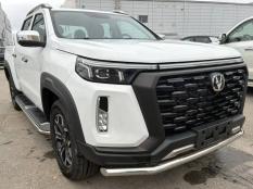 Защита переднего бампера на Changan Hunter Plus фото 4