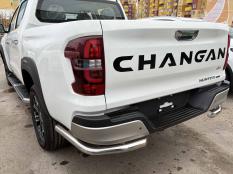 Защита заднего бампера на Changan Hunter Plus фото 4