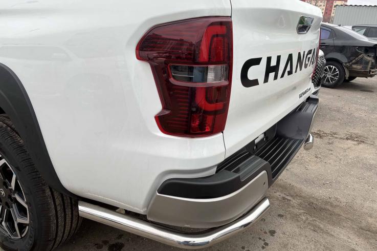Защита заднего бампера на Changan Hunter Plus фото 1