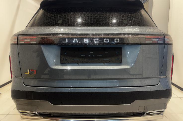 Защита заднего бампера на Jaecoo J7 фото 1