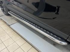 Пороги и боковые трубы на Chery Omoda C5 фото 9