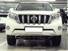Защита переднего бампера на Toyota Land Cruiser Prado 150 фото 3