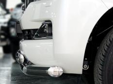 Защита переднего бампера на Toyota Land Cruiser 200 фото 14