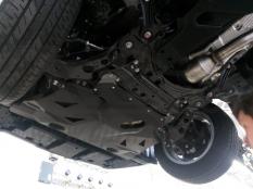 Защита картера двигателя и КПП на Lexus NX 200 Turbo фото 10