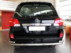 Защита заднего бампера на Lexus LX570-LX450D фото 3