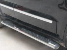Пороги и боковые трубы на Jeep Grand Cherokee фото 7