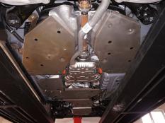 Защита картера двигателя и КПП на Jeep Grand Cherokee фото 9