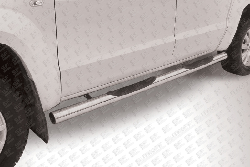 Пороги и боковые трубы на Volkswagen Amarok фото 177