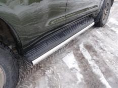 Пороги и боковые трубы на Toyota Land Cruiser Prado 150 фото 3
