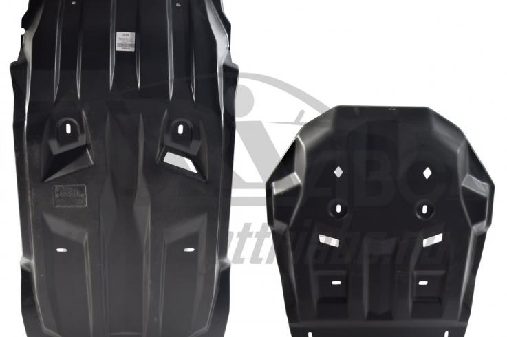 Защита картера двигателя и КПП на Mitsubishi Pajero Sport фото 1