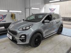 Пороги и боковые трубы на Kia Sportage  фото 25