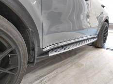 Пороги и боковые трубы на Kia Sportage  фото 28