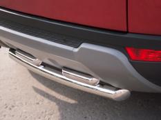 Защита заднего бампера на Land Rover Range Rover Evoque фото 5