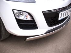 Защита переднего бампера на Mazda CX 7 фото 6