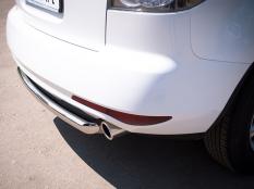 Защита заднего бампера на Mazda CX 7 фото 7