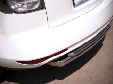 Защита заднего бампера на Mazda CX 7 фото 6