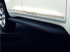 Пороги и боковые трубы на Toyota Land Cruiser Prado 150 фото 3