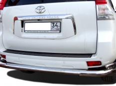 Защита заднего бампера на Toyota Land Cruiser Prado 150 фото 4