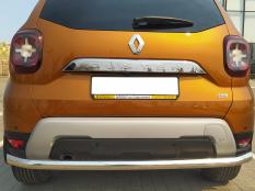 Защита заднего бампера на Renault Duster фото 5