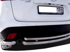 Защита заднего бампера на Mazda CX-5 фото 4