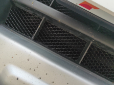 Защитные сетки радиатора на Mitsubishi Pajero 4 фото 5